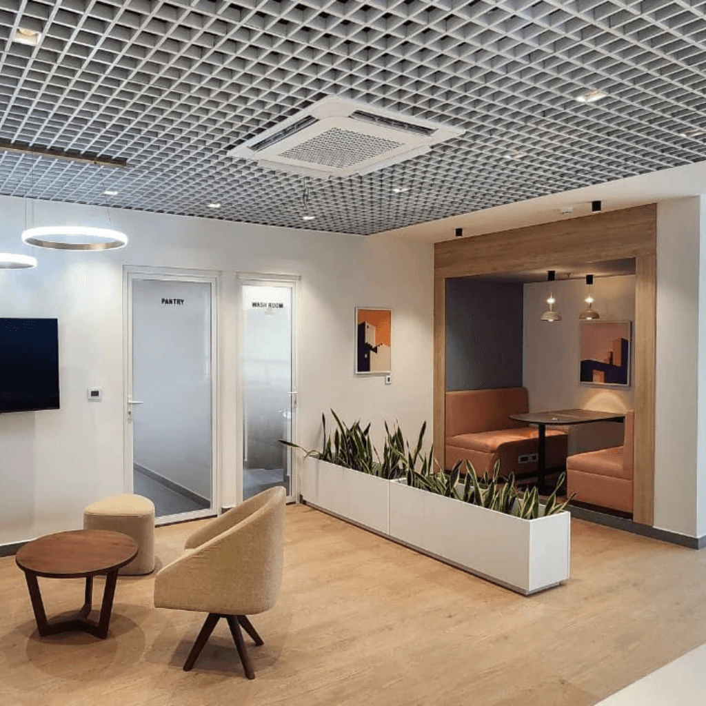 Modern office building
