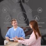 The images describe how patient experience can be mapped and transform. It is about designing healthcare around human emotions.